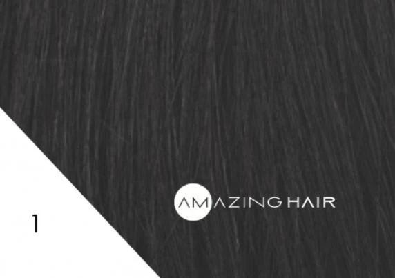 7 pc Clip In #1 Black 20 inch