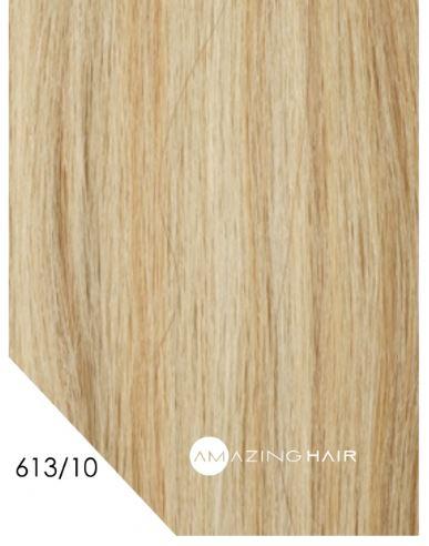7pc Clip In Li Blonde/ Li Caramel 16inch - Image 2