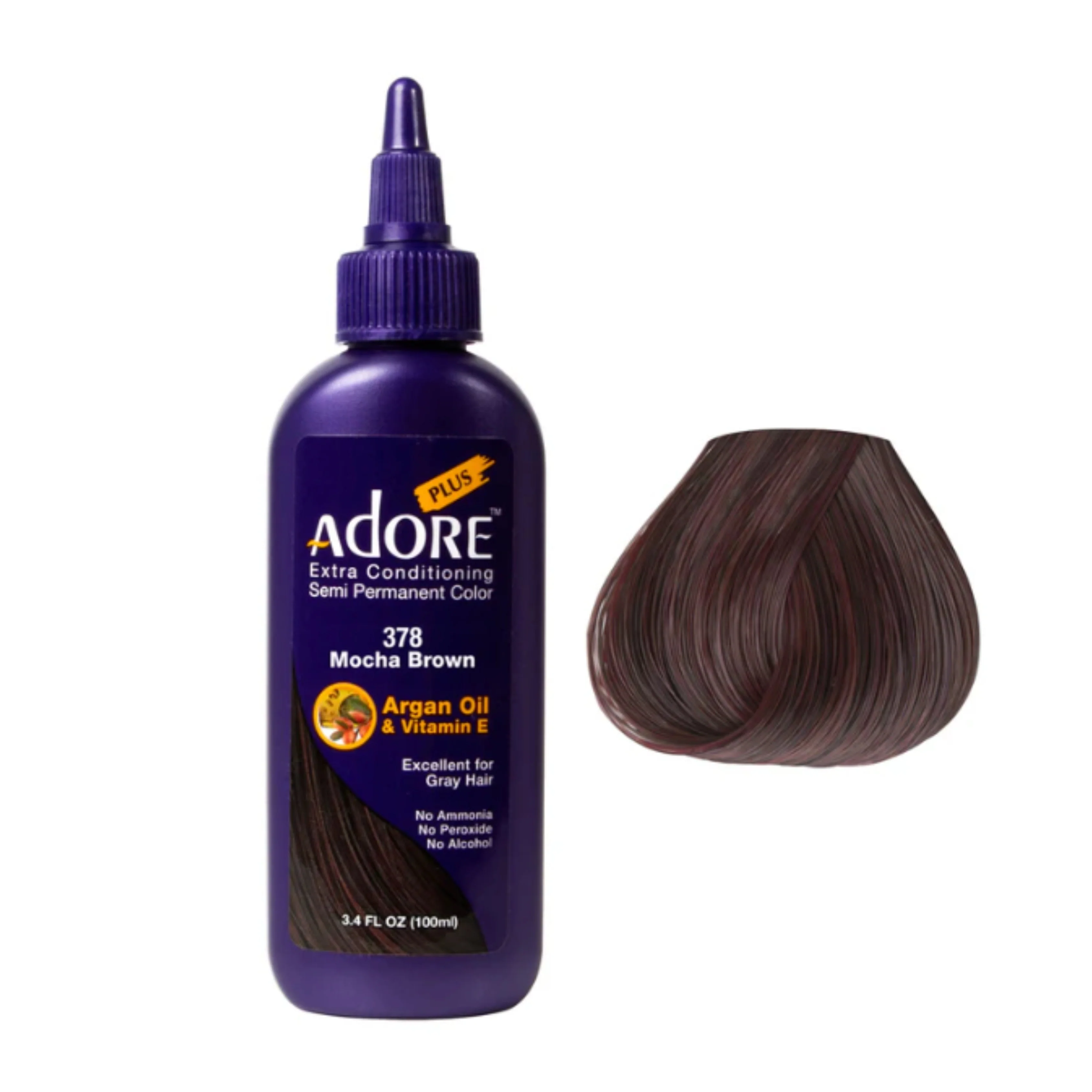 Adore  Color - Mocha Brown - 378