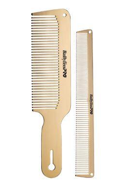 B/Pro Metal Comb Set 2pce - Gold
