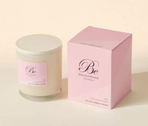 Baltic Amber & Musk Candle 420g