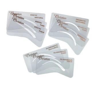 Christian Eyebrow Powder Stencil Set DEG