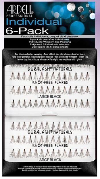 Duralash Naturals - Long Black 6pk