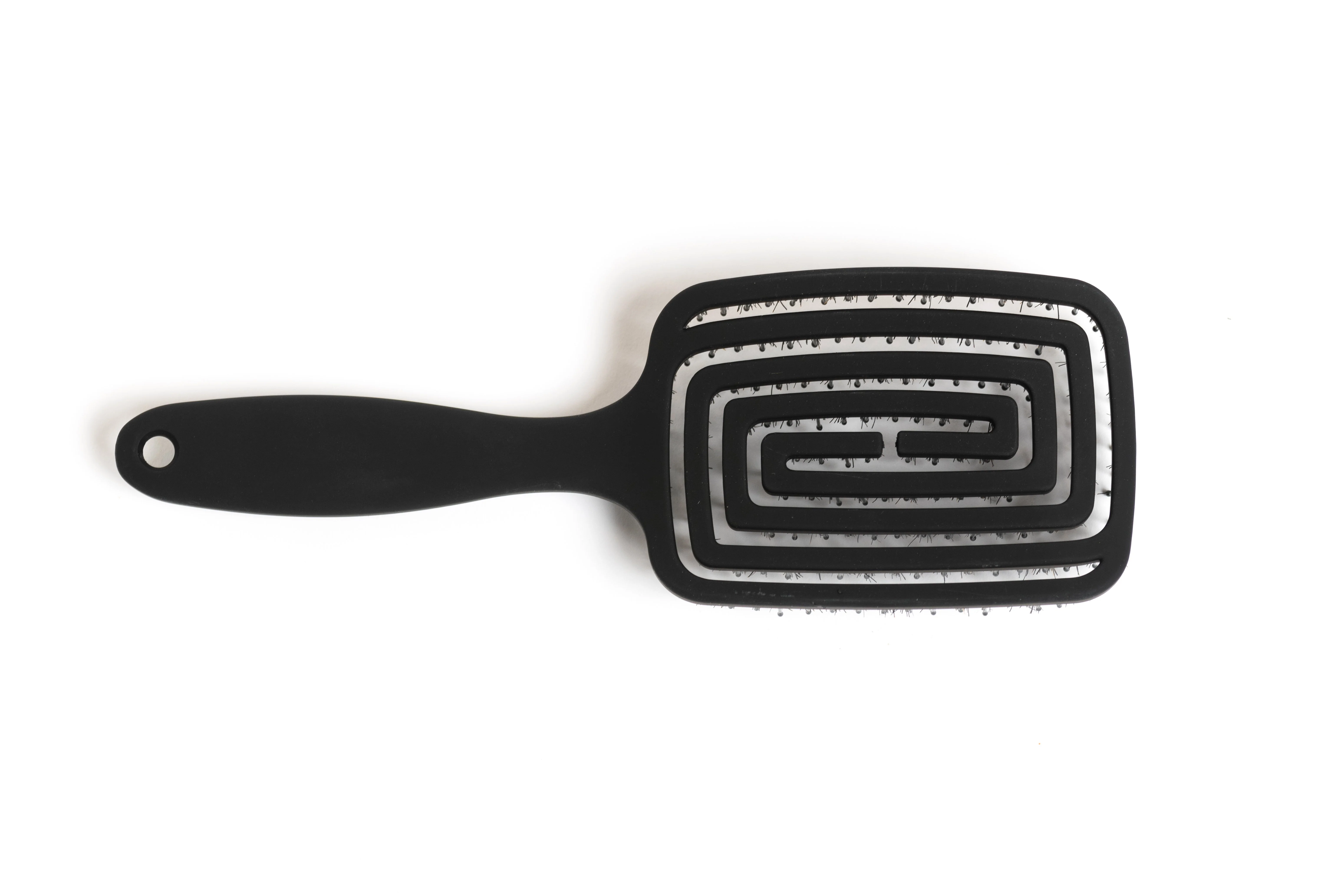 Glide Flexi Rubberised Paddle Black