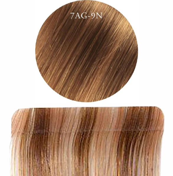 Human 14Inc Tape 10Pc D/Bronde 7Ag/9N
