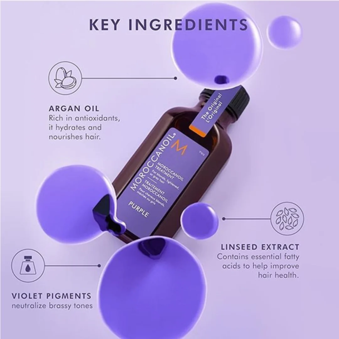 Moroccanoil Purple Treatment 25ml - Image 3