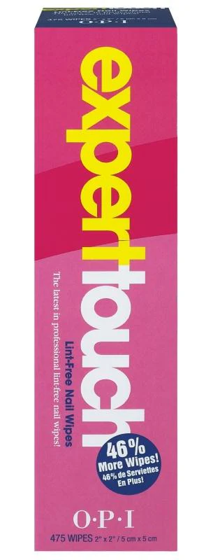 Nail Wipes (Box 475) expert touch