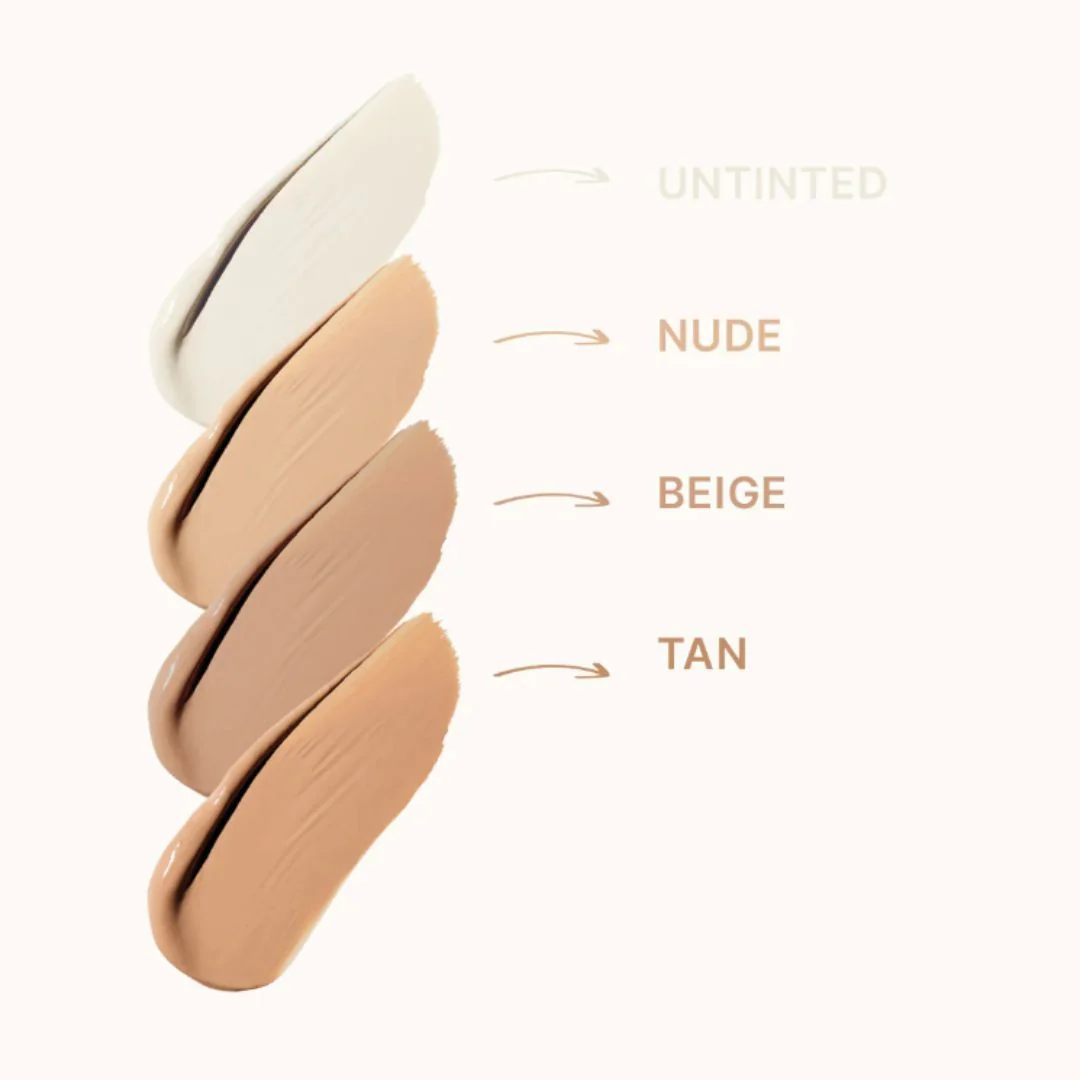 Natural Face Sunscreen + BB Cream BEIGE - Image 2