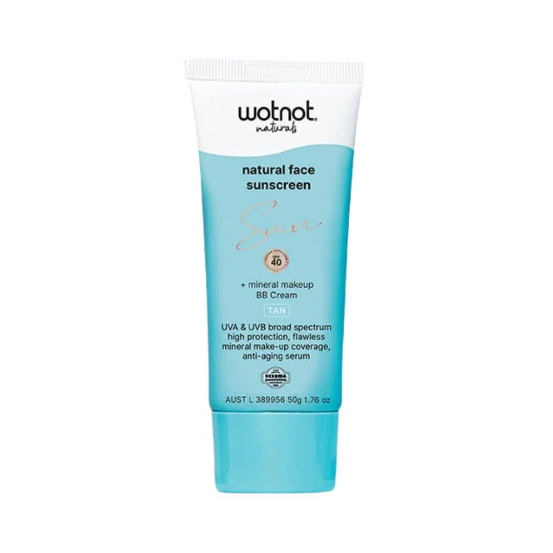 Natural Face Sunscreen + BB Cream TAN