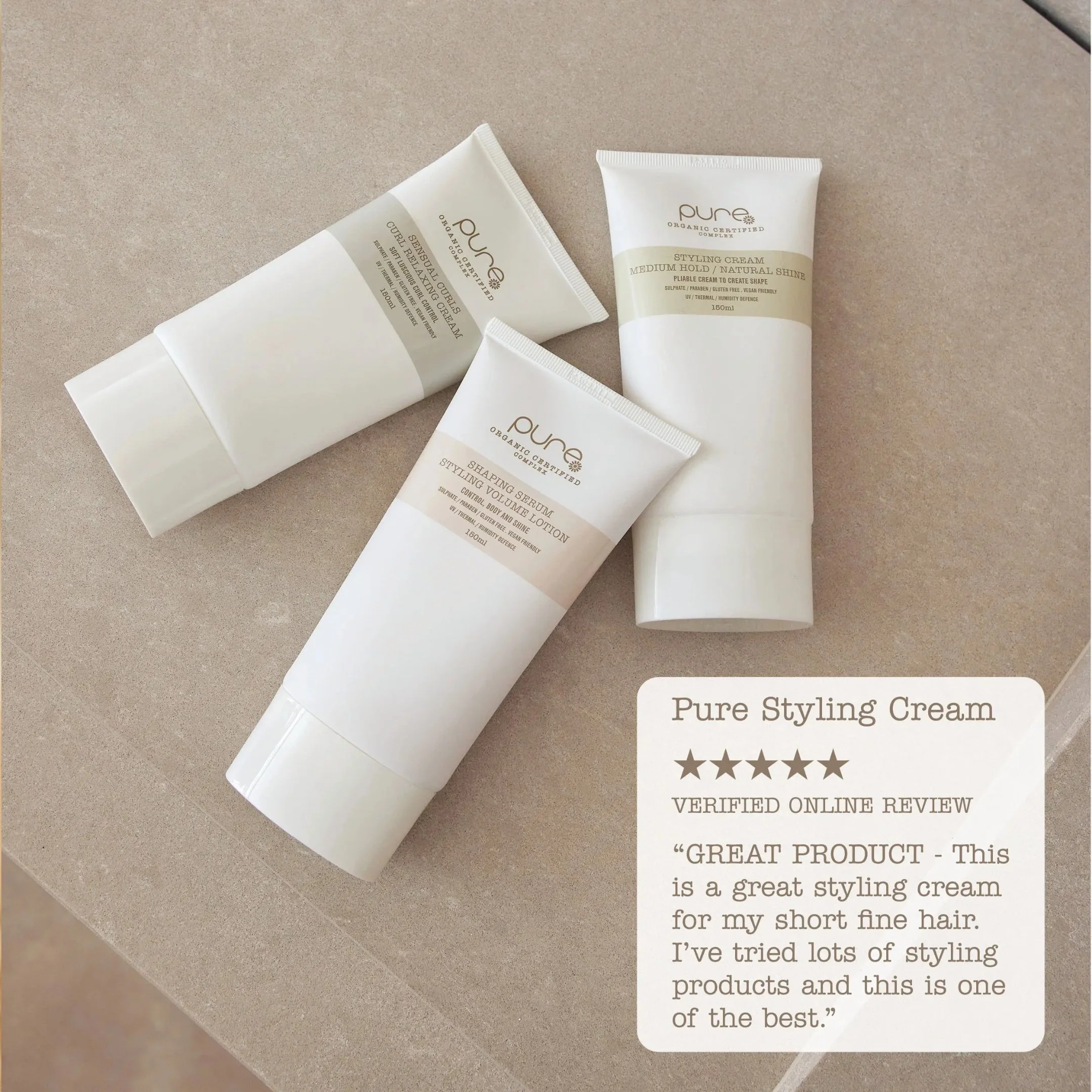 Pure Styling Cream 150ml - Image 2