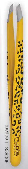 Rubis Slant Tweezer - Leopard