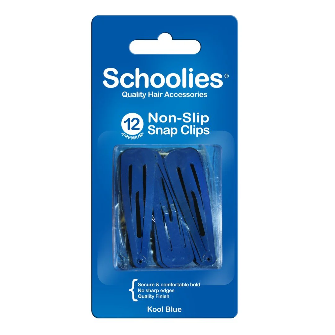 Snap Clips - Kool Blue 12pk