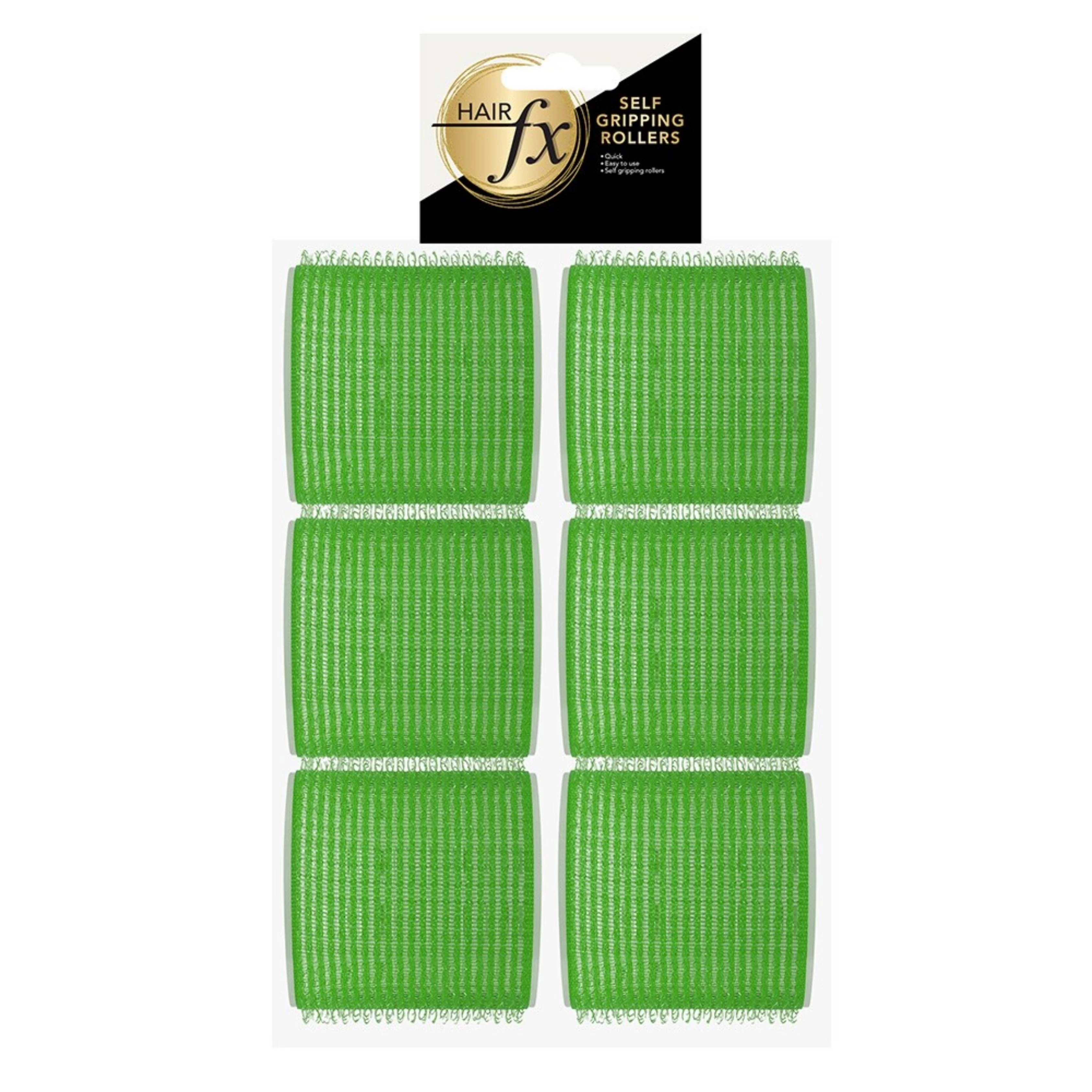Velcro Rollers Green 60Mm 6Pk